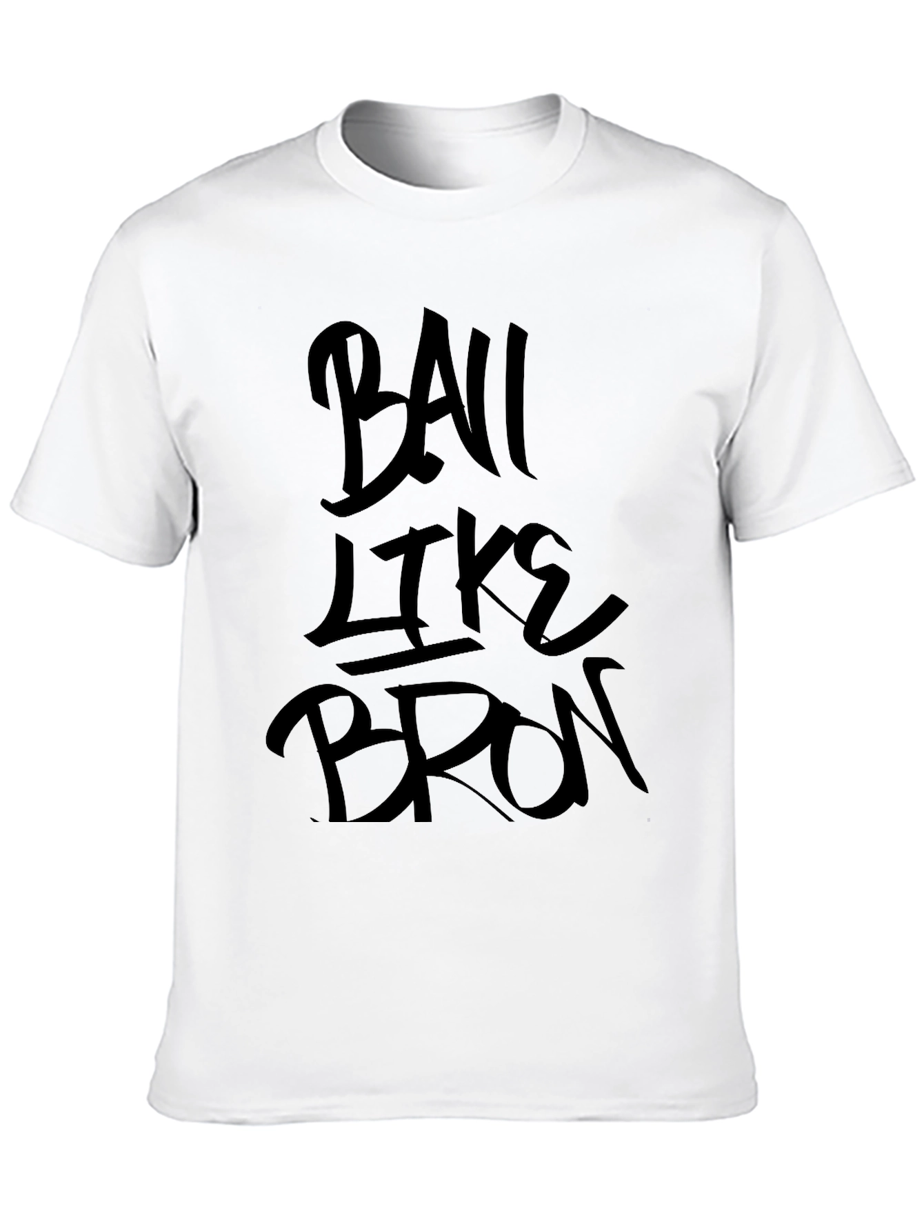 Ball Like Bron Graphic Tee - Black