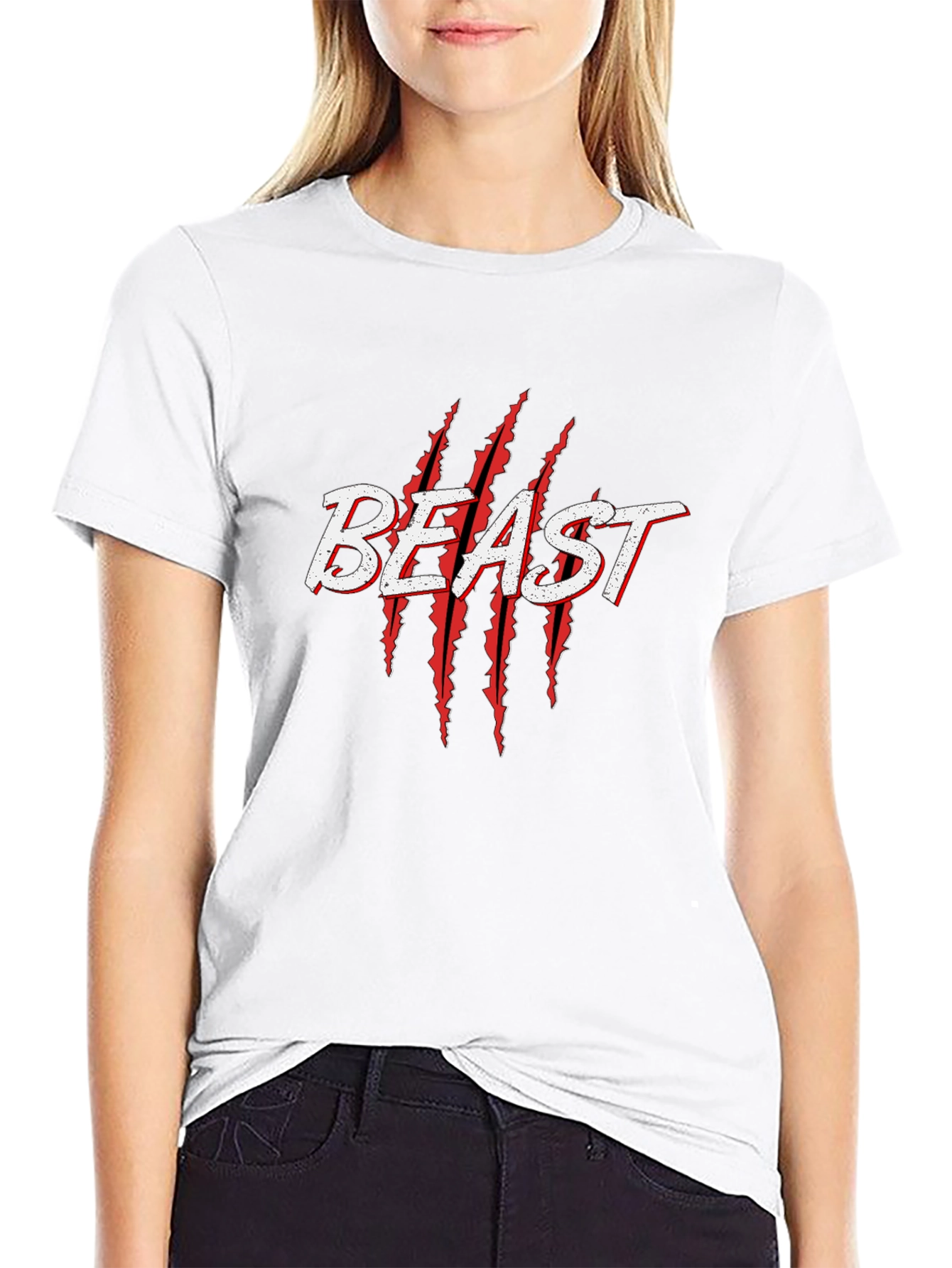 BEAST Claw Graphic T-Shirt - Mens Black Tee