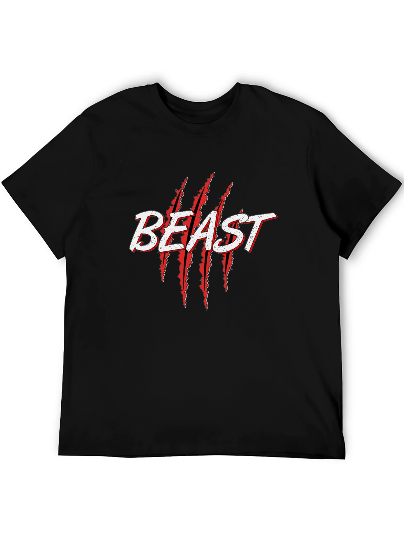 BEAST Claw Graphic T-Shirt - Mens Black Tee