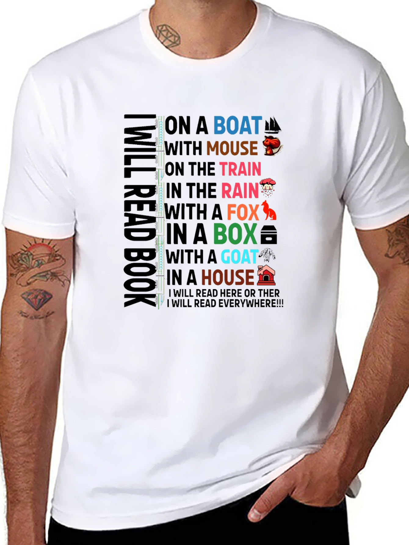 I Will Read Book T-Shirt