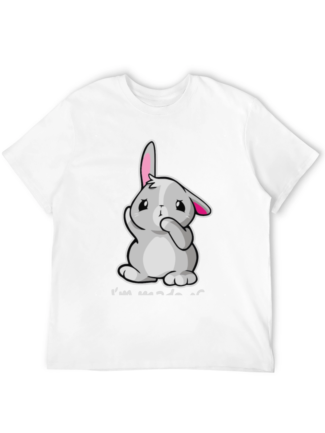Cute Bunny Graphic Tee - Im Made of... T-Shirt