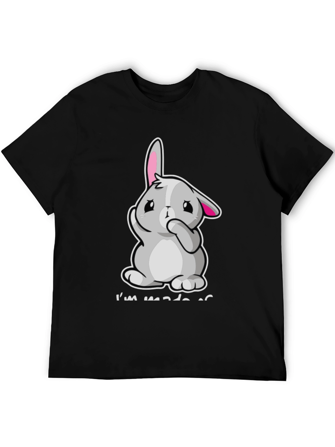 Cute Bunny Graphic Tee - Im Made of... T-Shirt