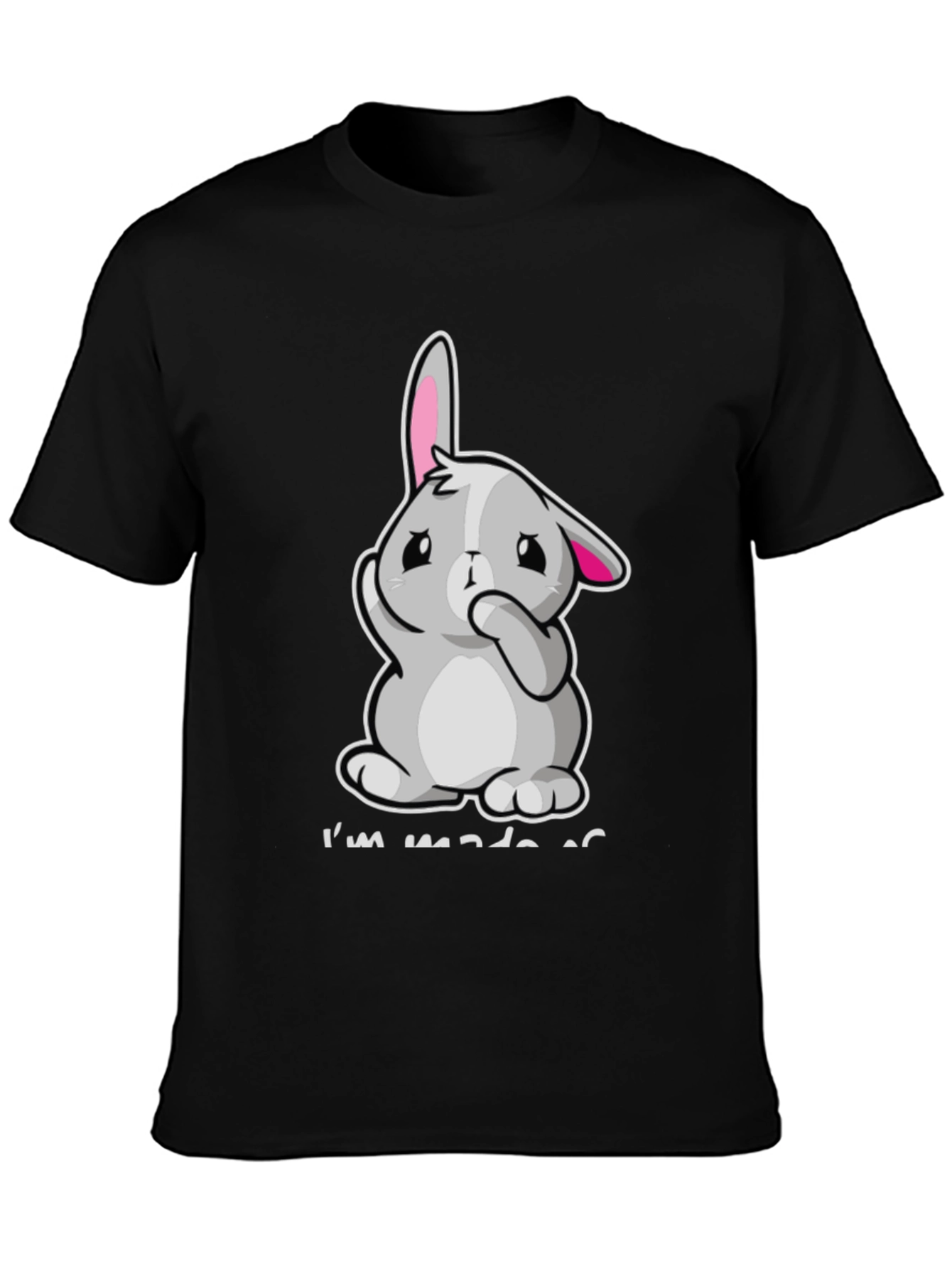 Cute Bunny Graphic Tee - Im Made of... T-Shirt