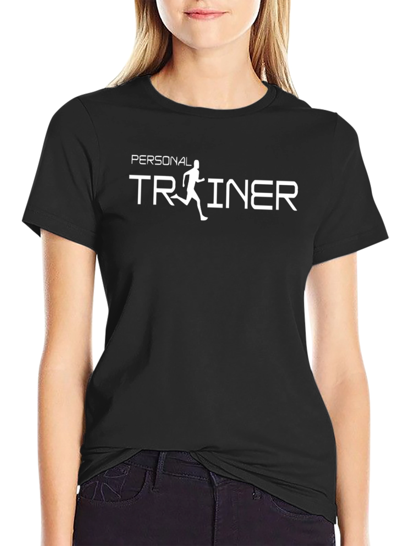 Personal Trainer Black T-Shirt - Fitness Apparel
