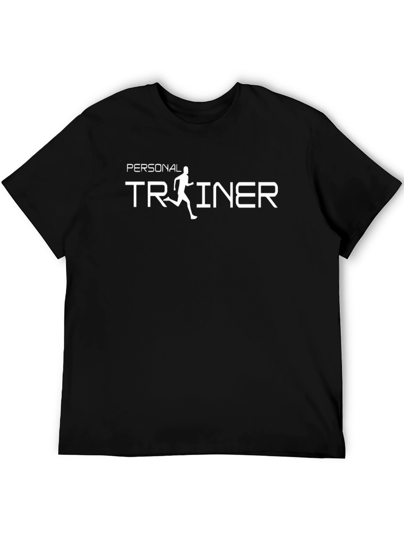 Personal Trainer Black T-Shirt - Fitness Apparel