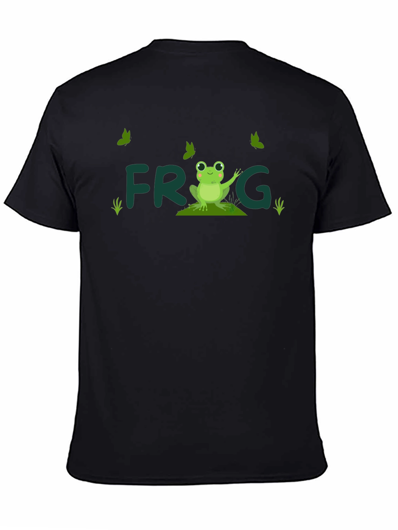 Frog Graphic Black T-Shirt