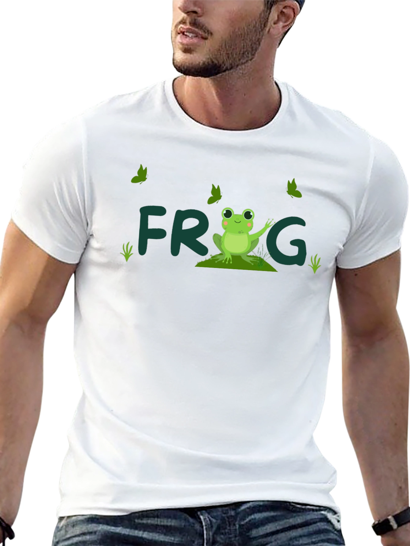 Frog Graphic Black T-Shirt
