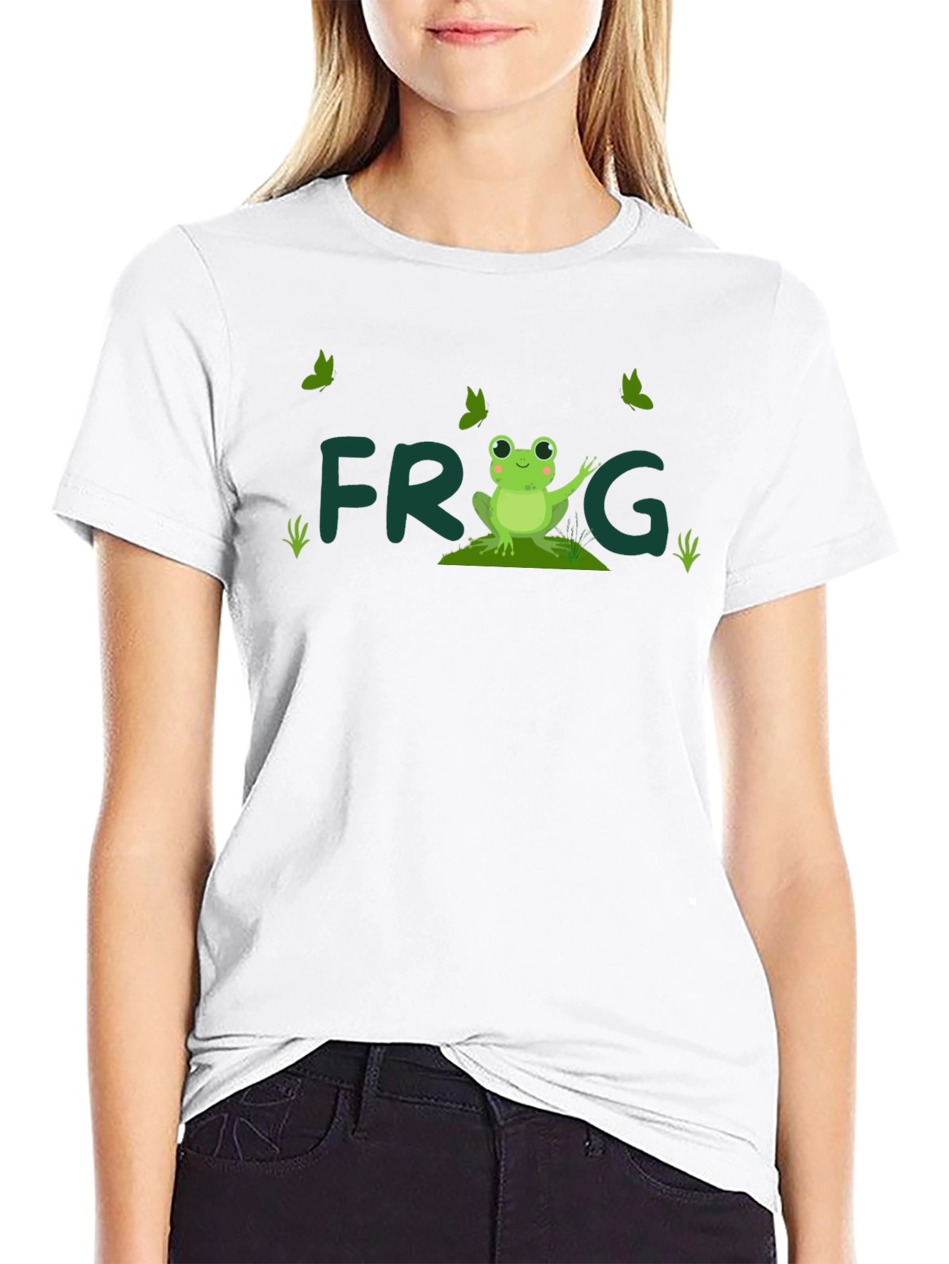 Frog Graphic Black T-Shirt