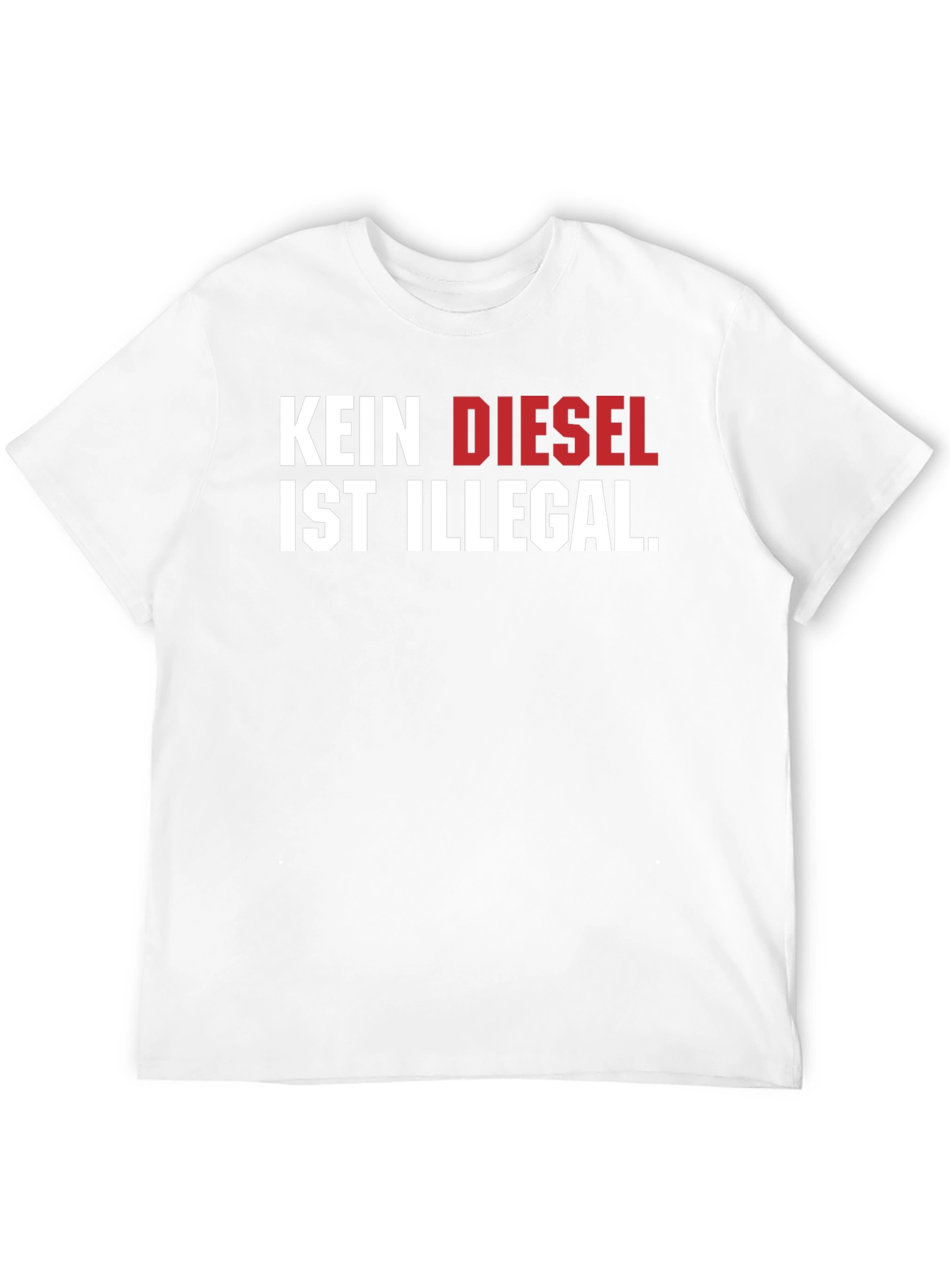 Kein Diesel Ist Illegal T-Shirt - Black