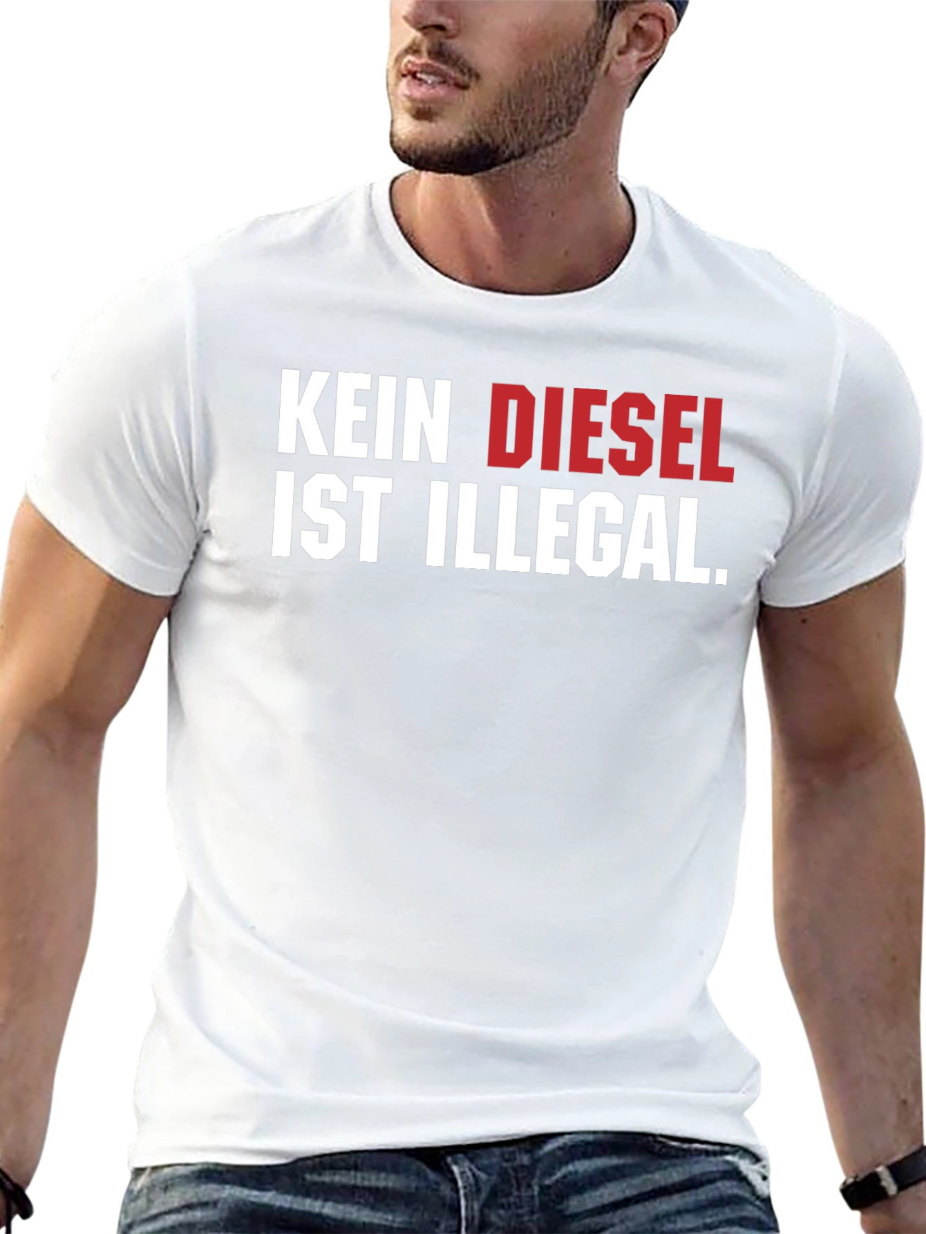 Kein Diesel Ist Illegal T-Shirt - Black