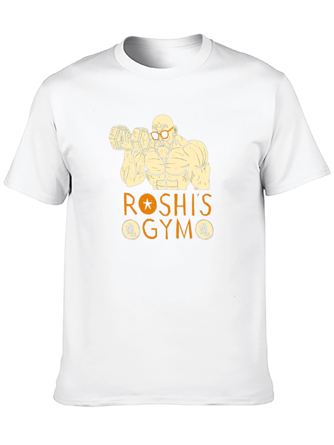 Roshis Gym Black Graphic Tee