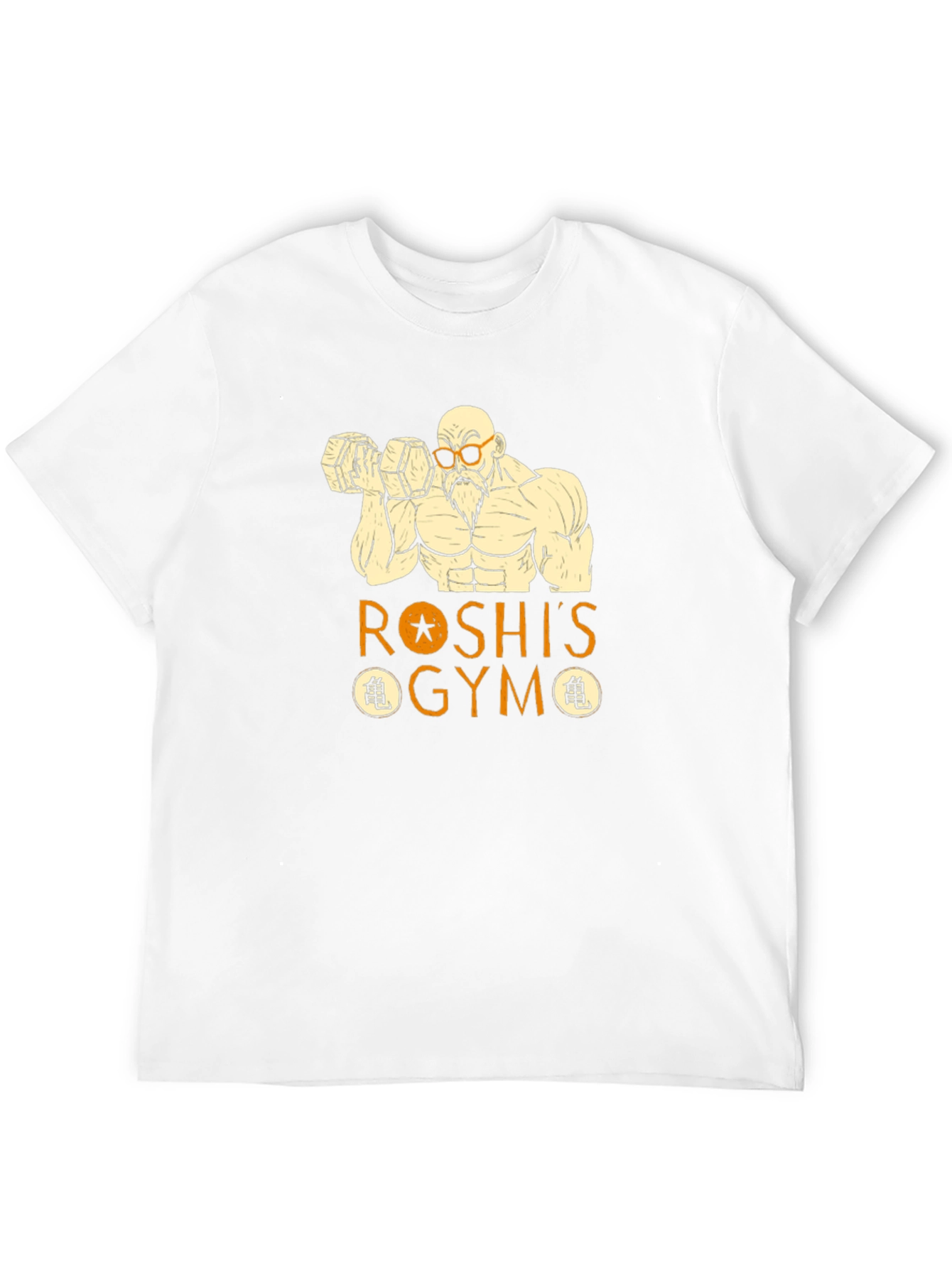 Roshis Gym Black Graphic Tee