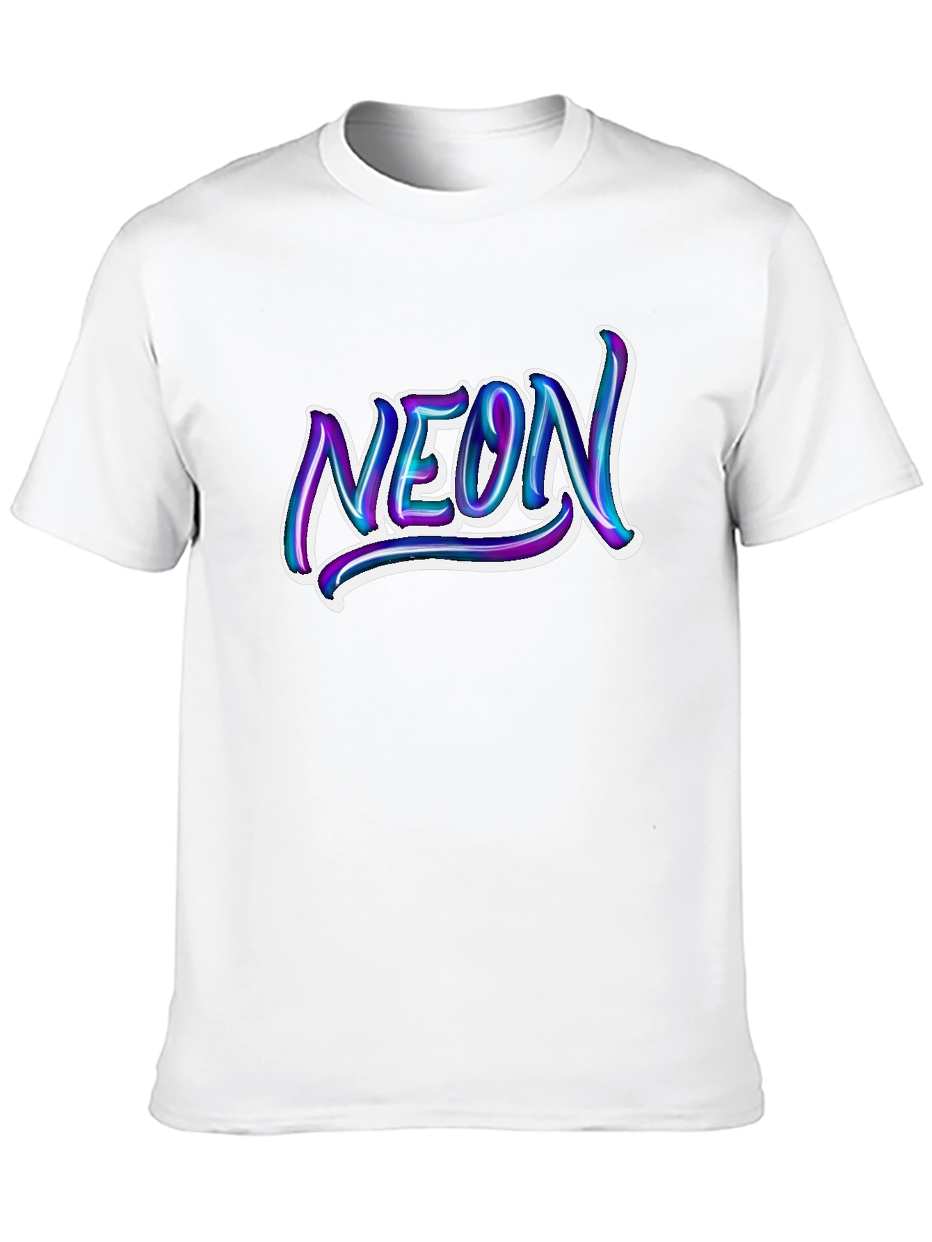 Neon Graphic T-Shirt - Stylish Mens Tee