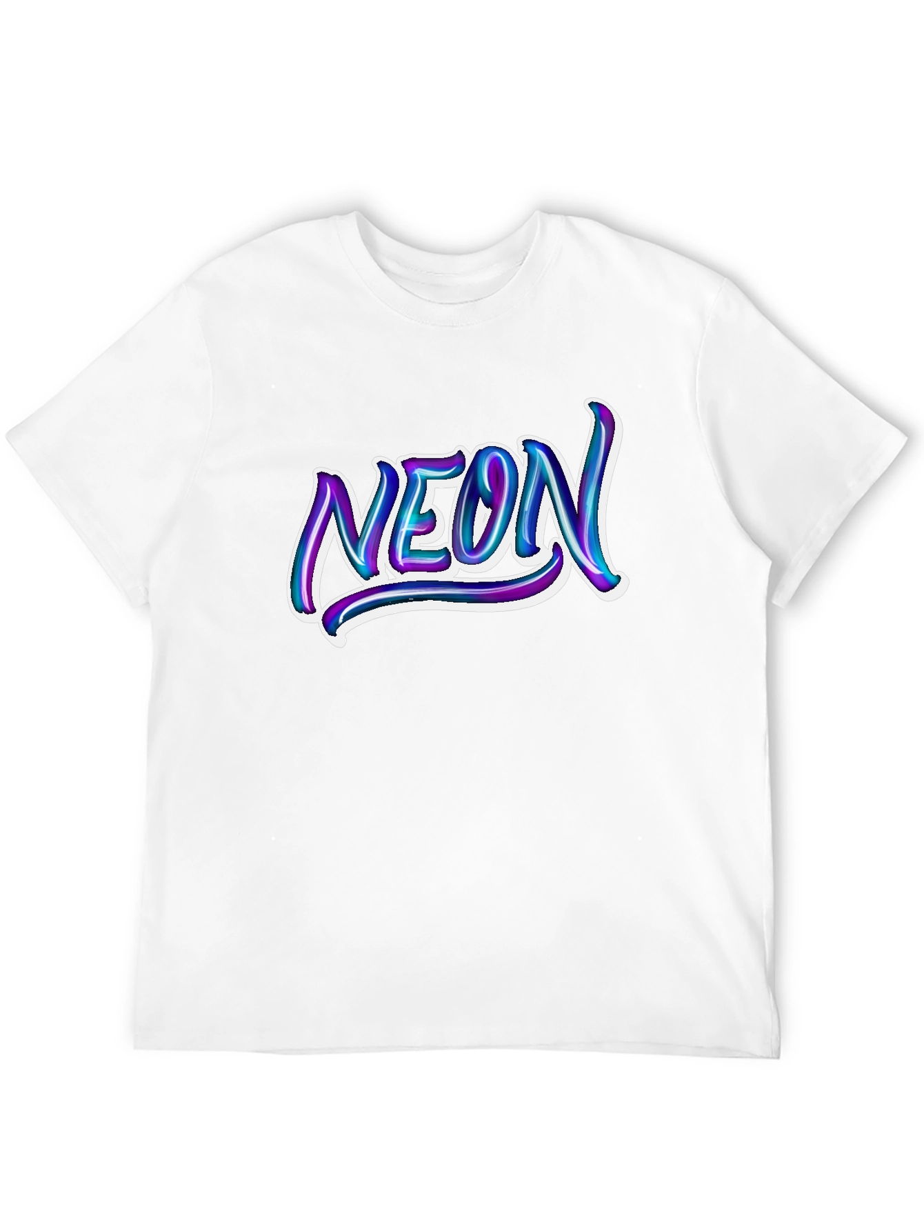 Neon Graphic T-Shirt - Stylish Mens Tee