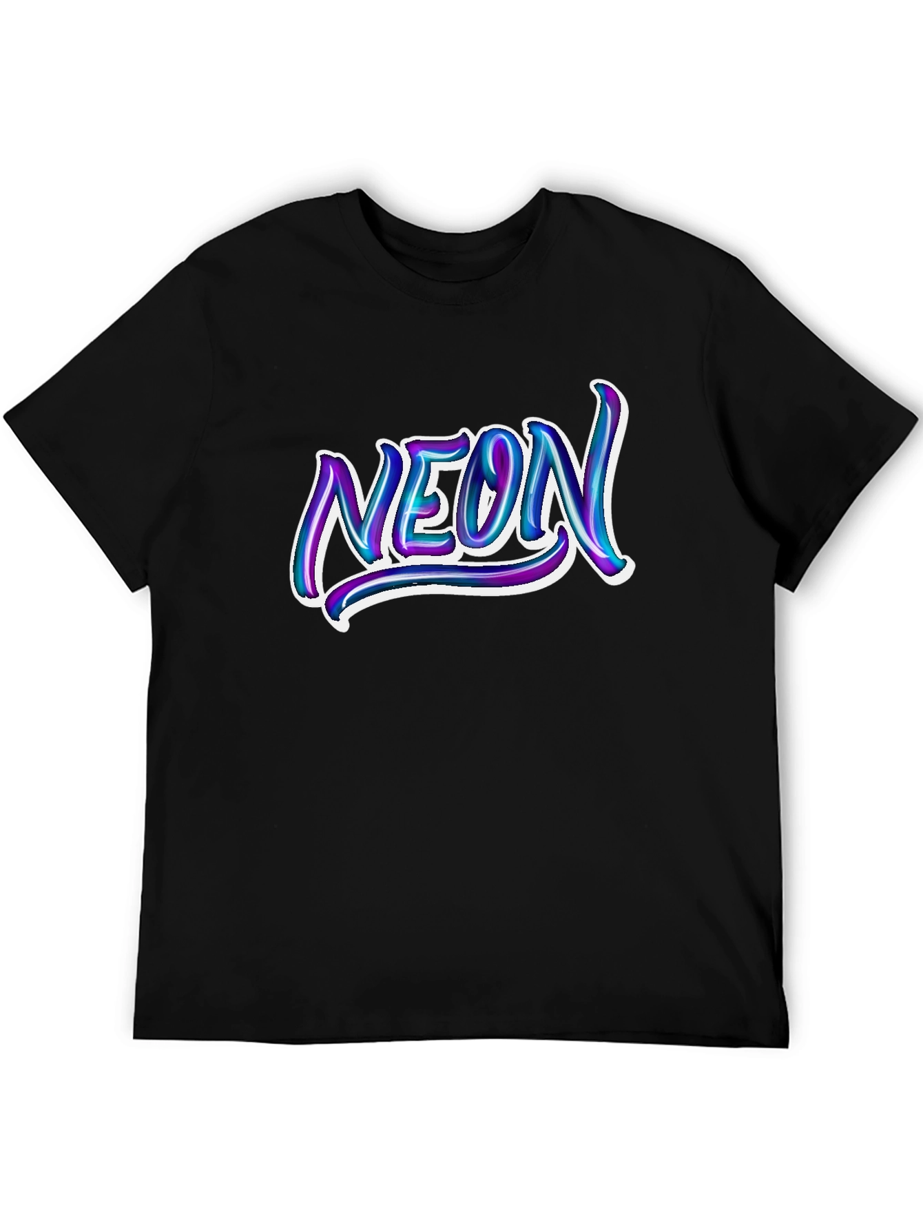 Neon Graphic T-Shirt - Stylish Mens Tee