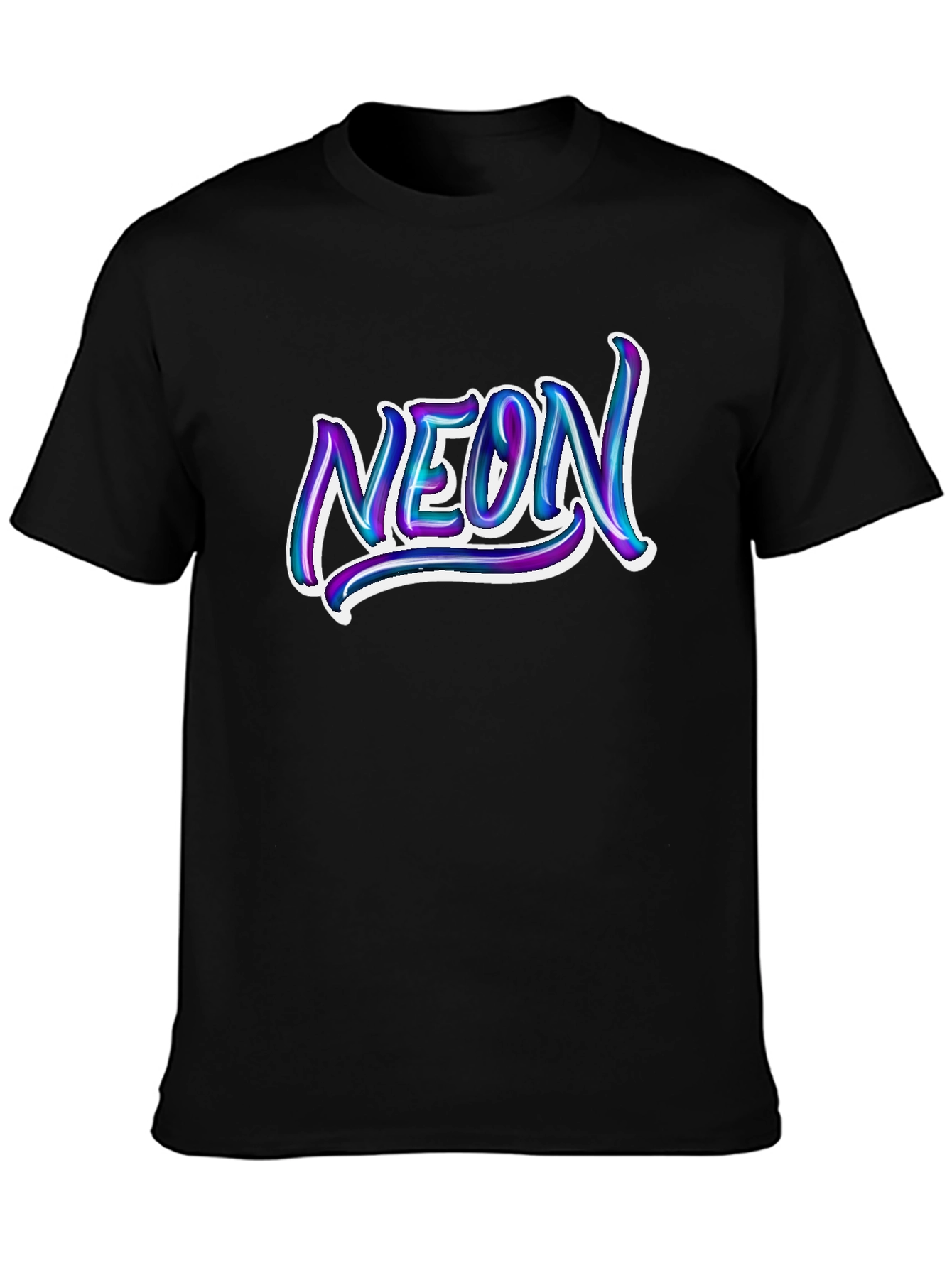 Neon Graphic T-Shirt - Stylish Mens Tee