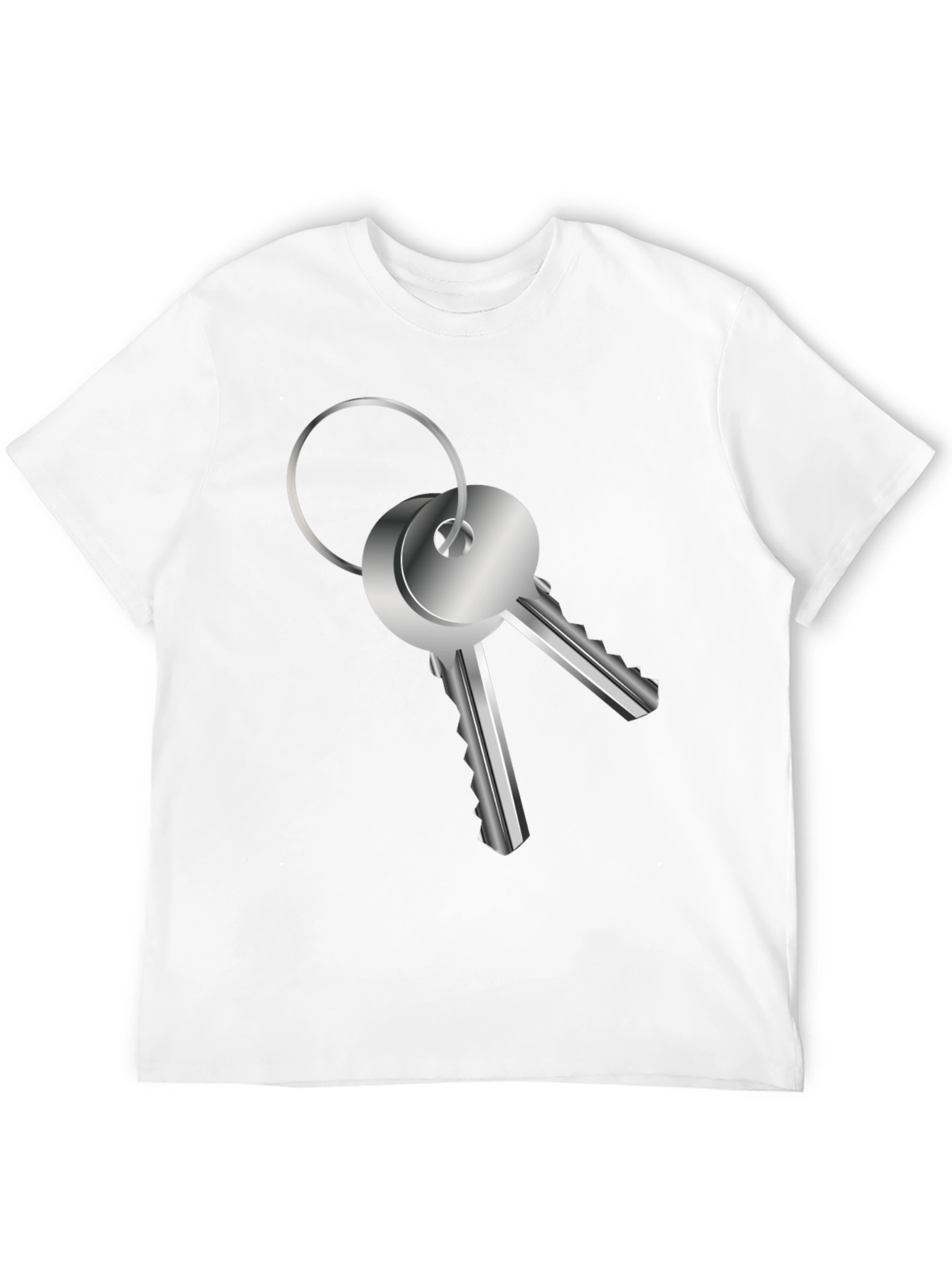 Keys Graphic Tee - Unlock Your Style!