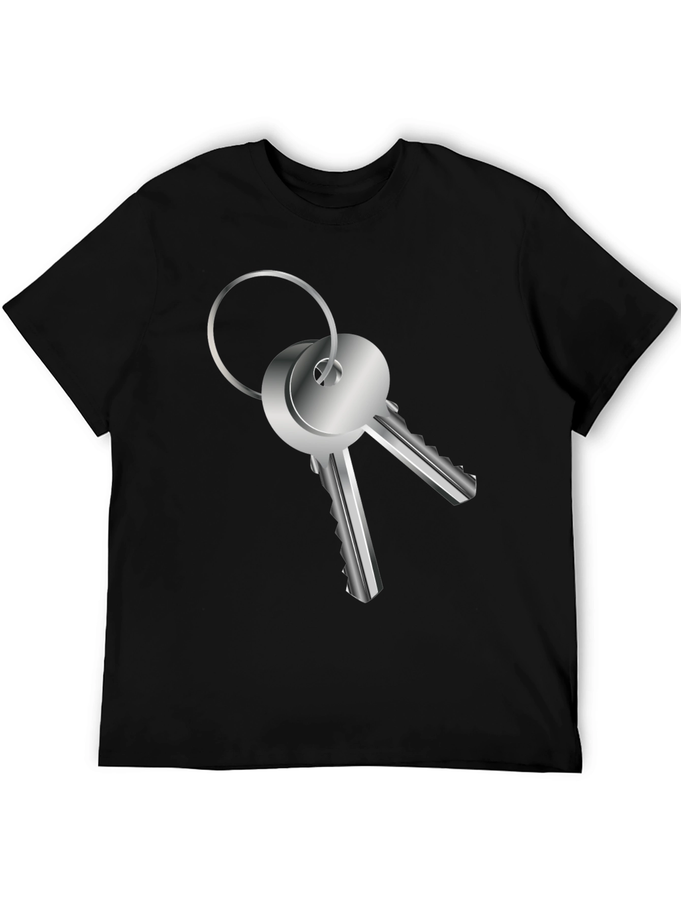 Keys Graphic Tee - Unlock Your Style!