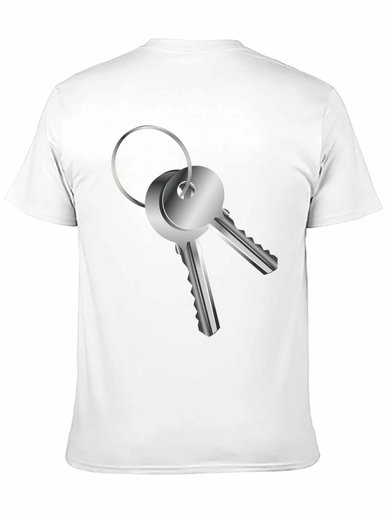 Keys Graphic Tee - Unlock Your Style!
