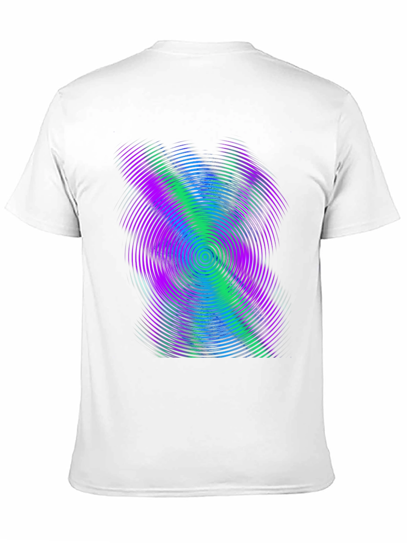 Abstract Swirl Graphic T-Shirt