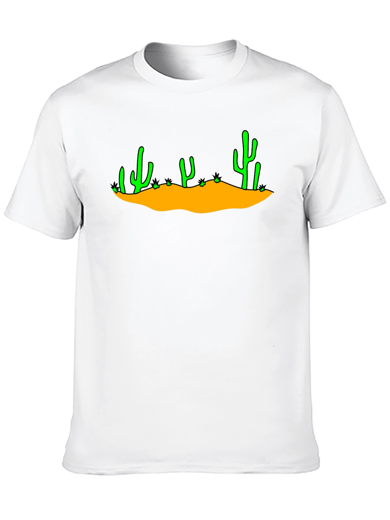 Cactus Desert Scene Graphic Tee