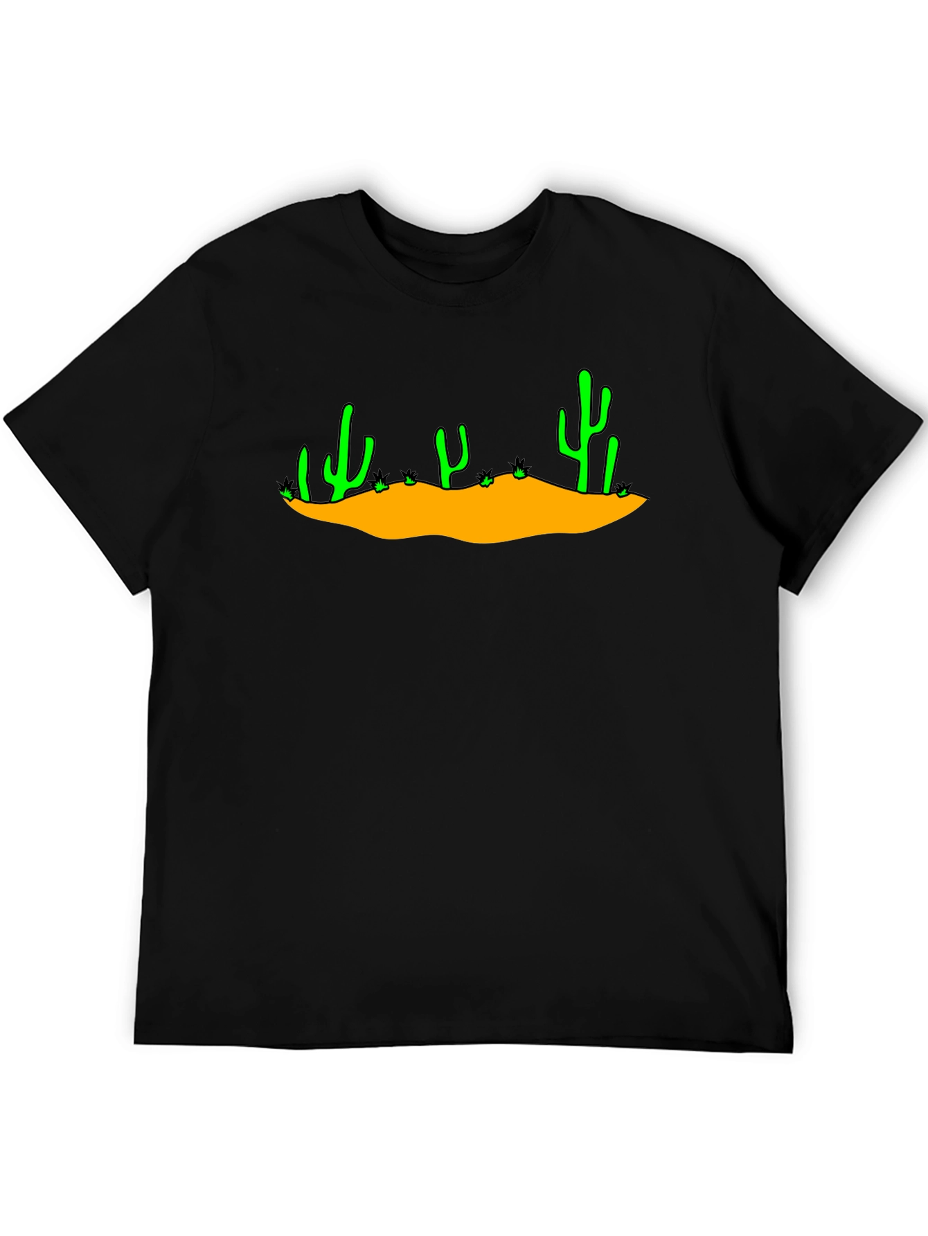 Cactus Desert Scene Graphic Tee