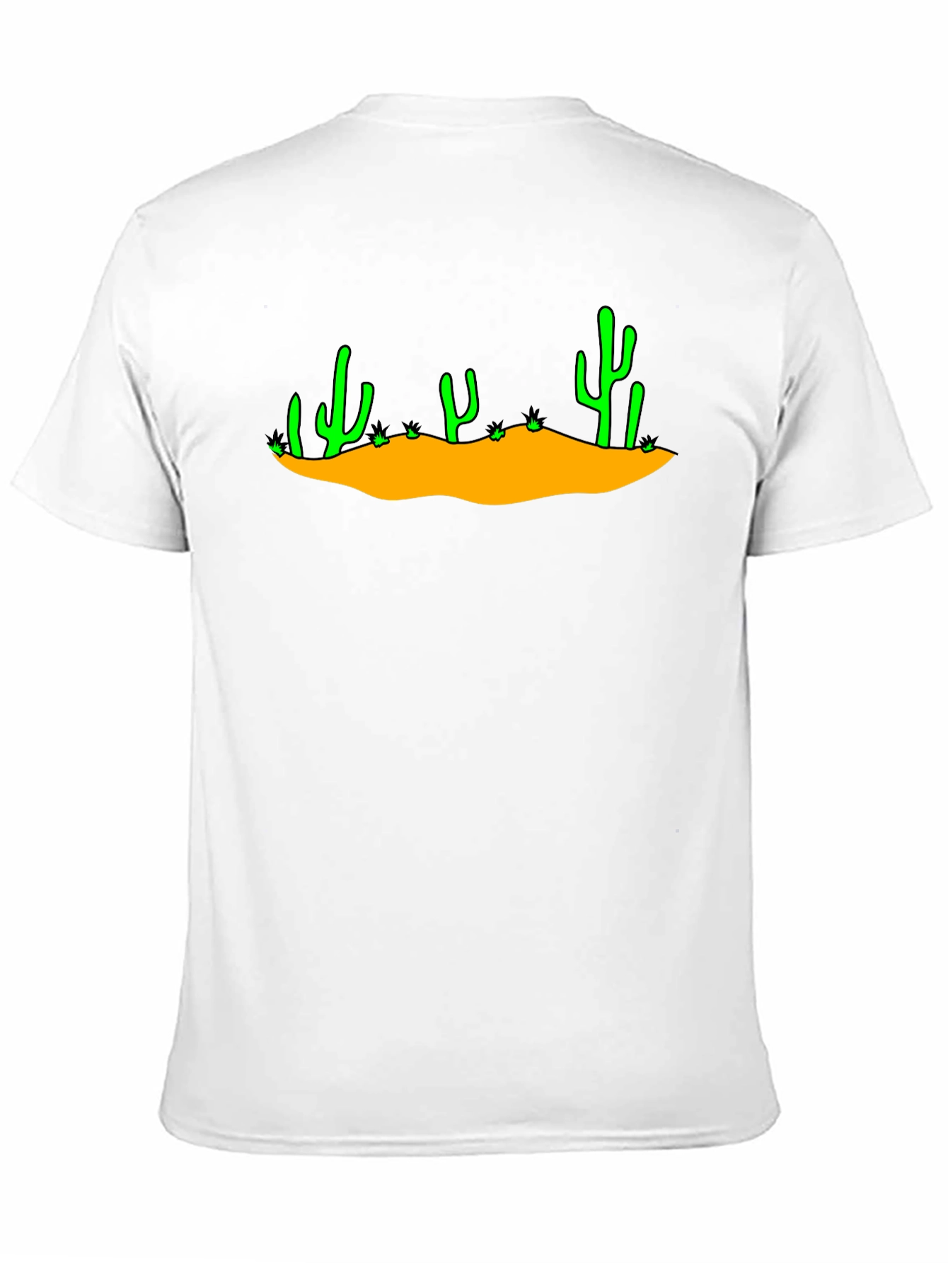 Cactus Desert Scene Graphic Tee