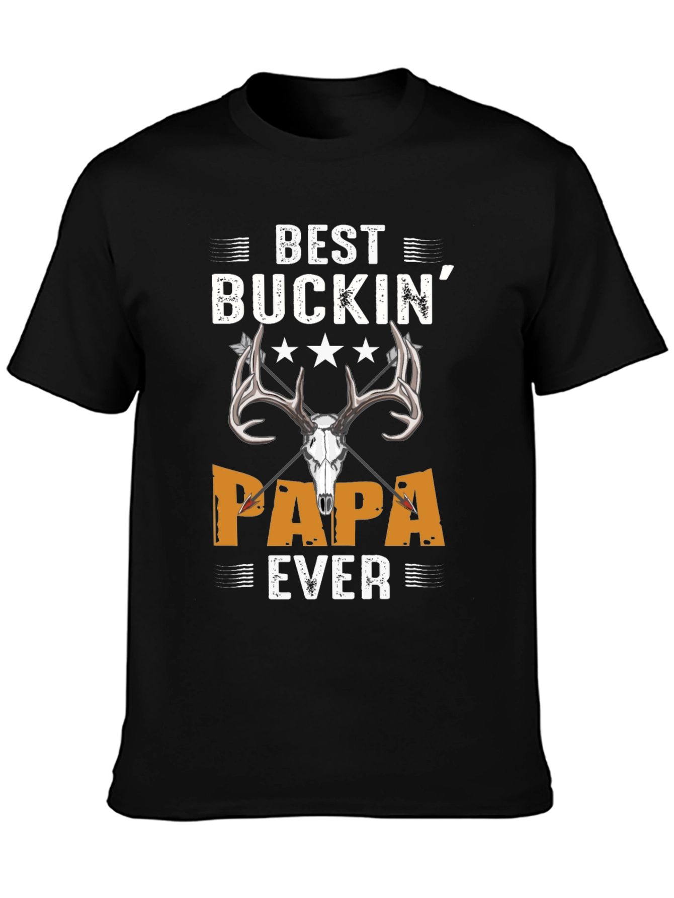 Best Buckin Papa Ever T-Shirt