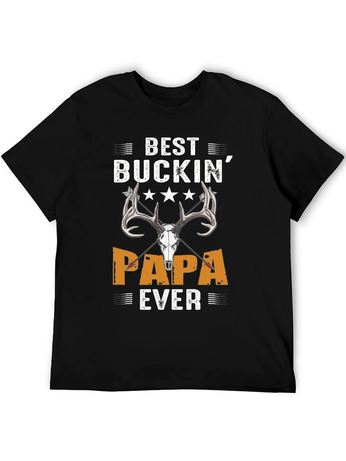 Best Buckin Papa Ever T-Shirt