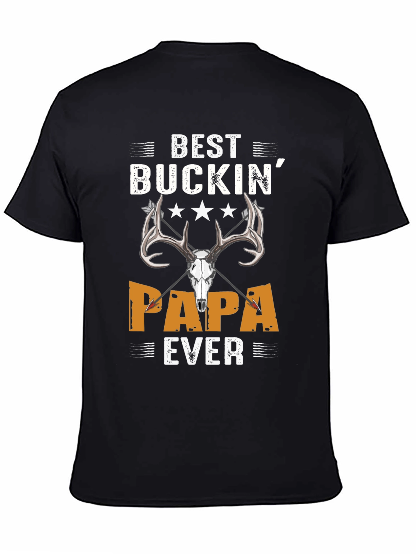 Best Buckin Papa Ever T-Shirt