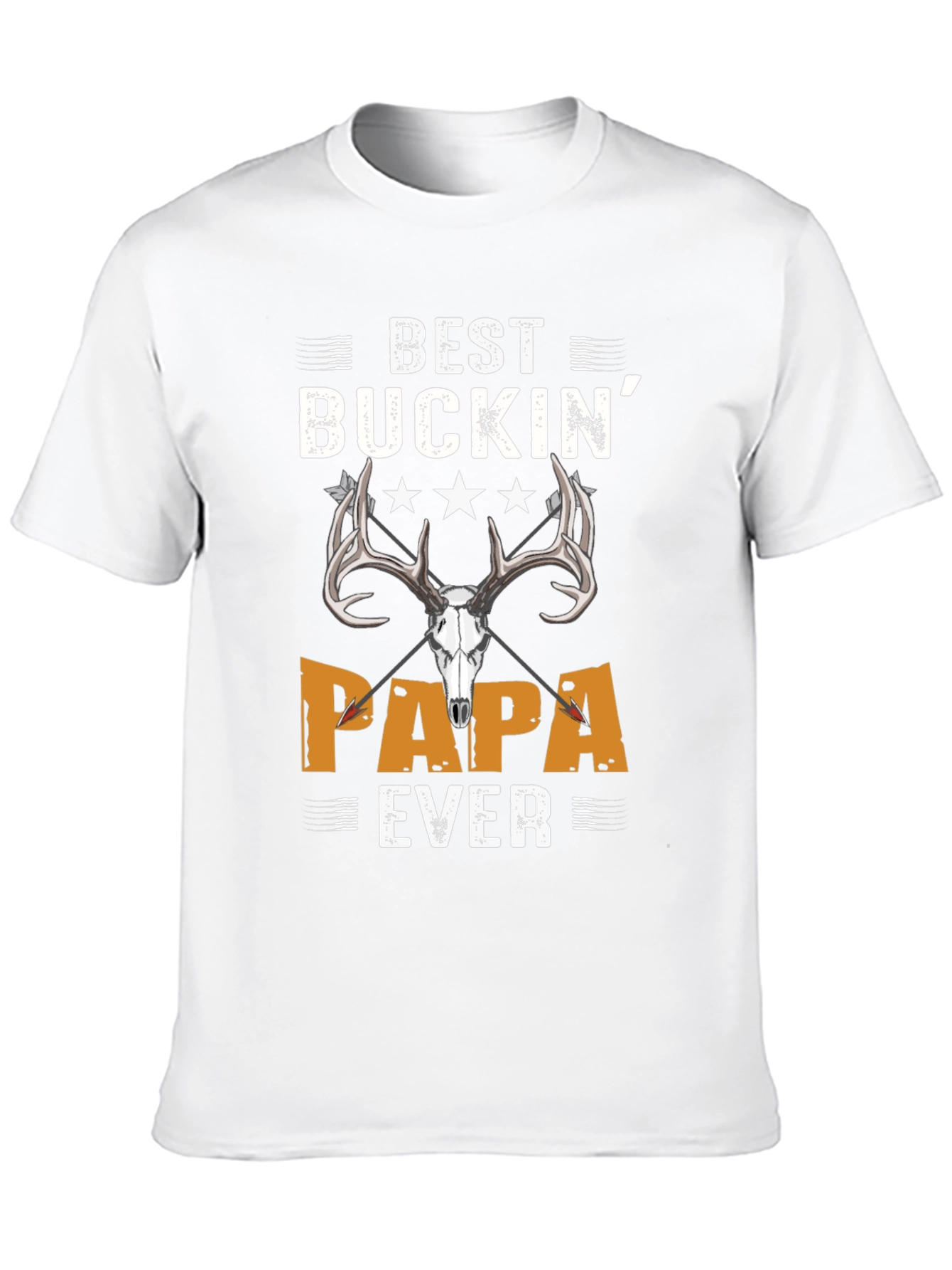 Best Buckin Papa Ever T-Shirt