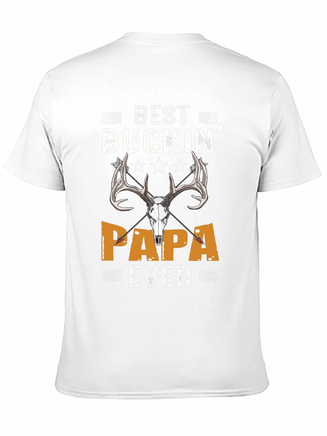 Best Buckin Papa Ever T-Shirt