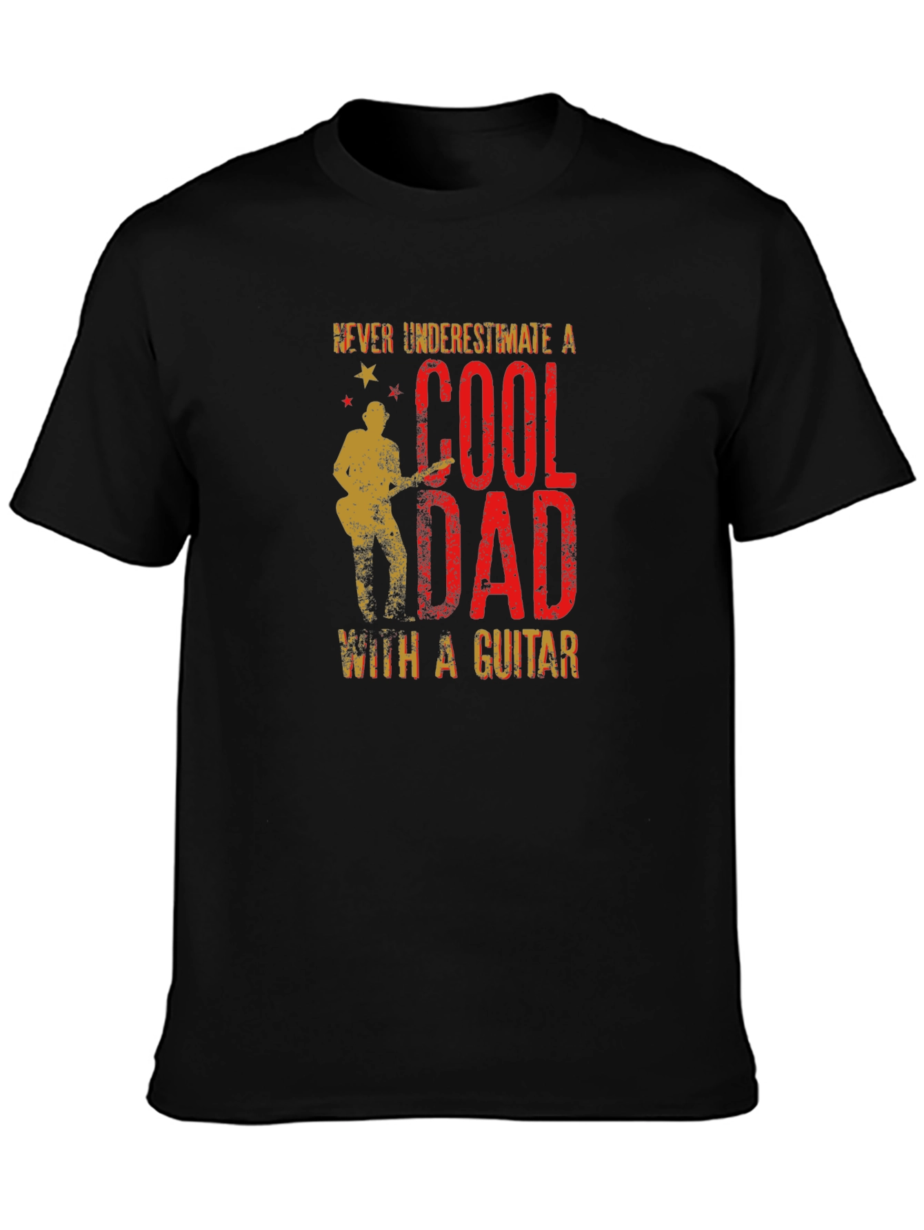 Cool Dad Guitar T-Shirt - Perfect Fathers Day Gift