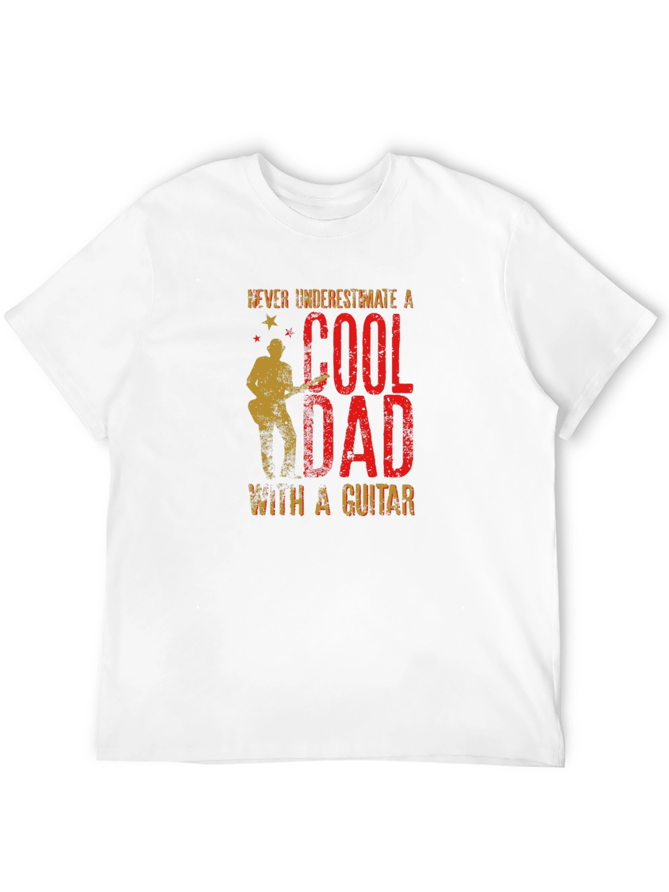 Cool Dad Guitar T-Shirt - Perfect Fathers Day Gift