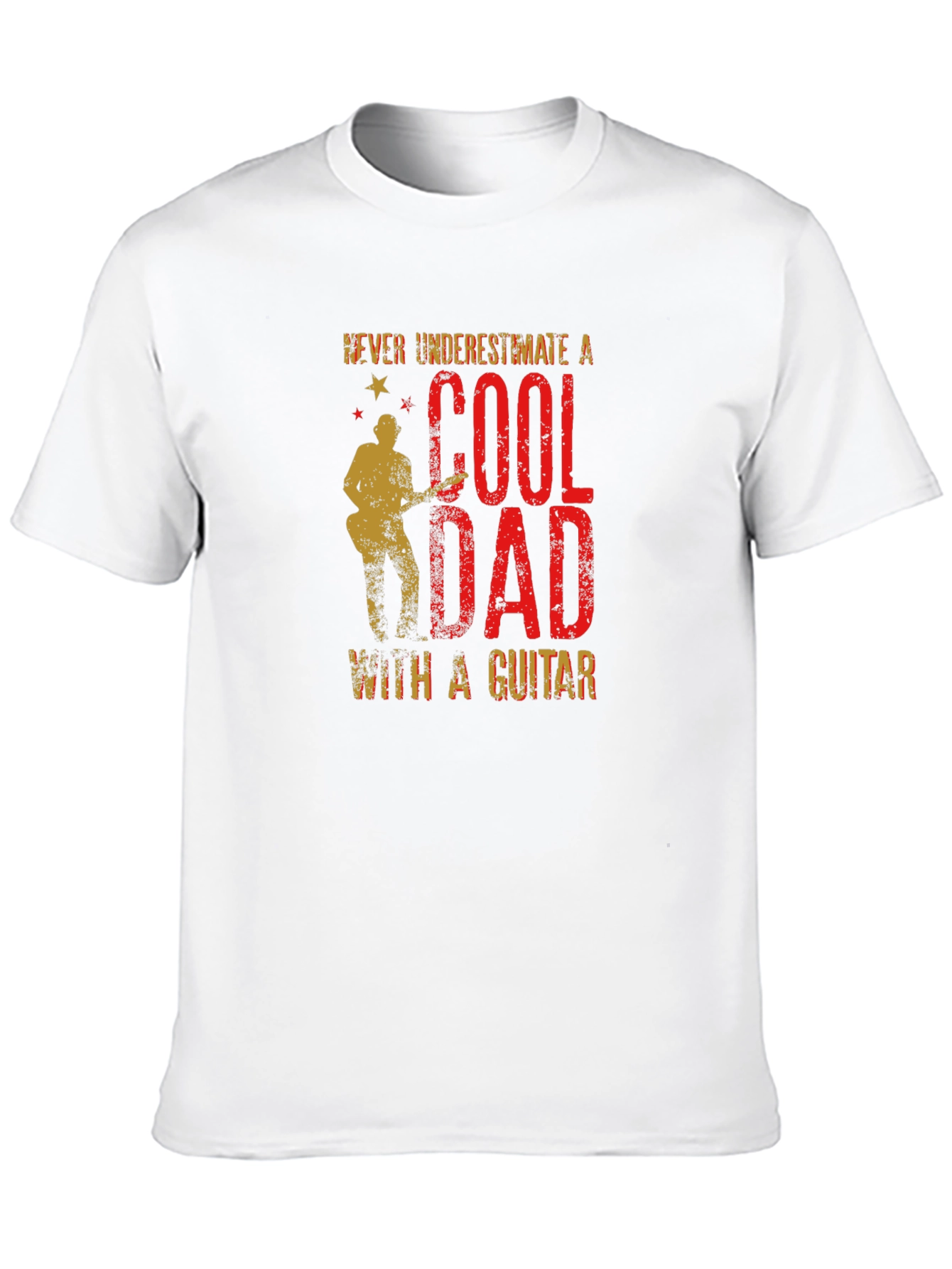 Cool Dad Guitar T-Shirt - Perfect Fathers Day Gift