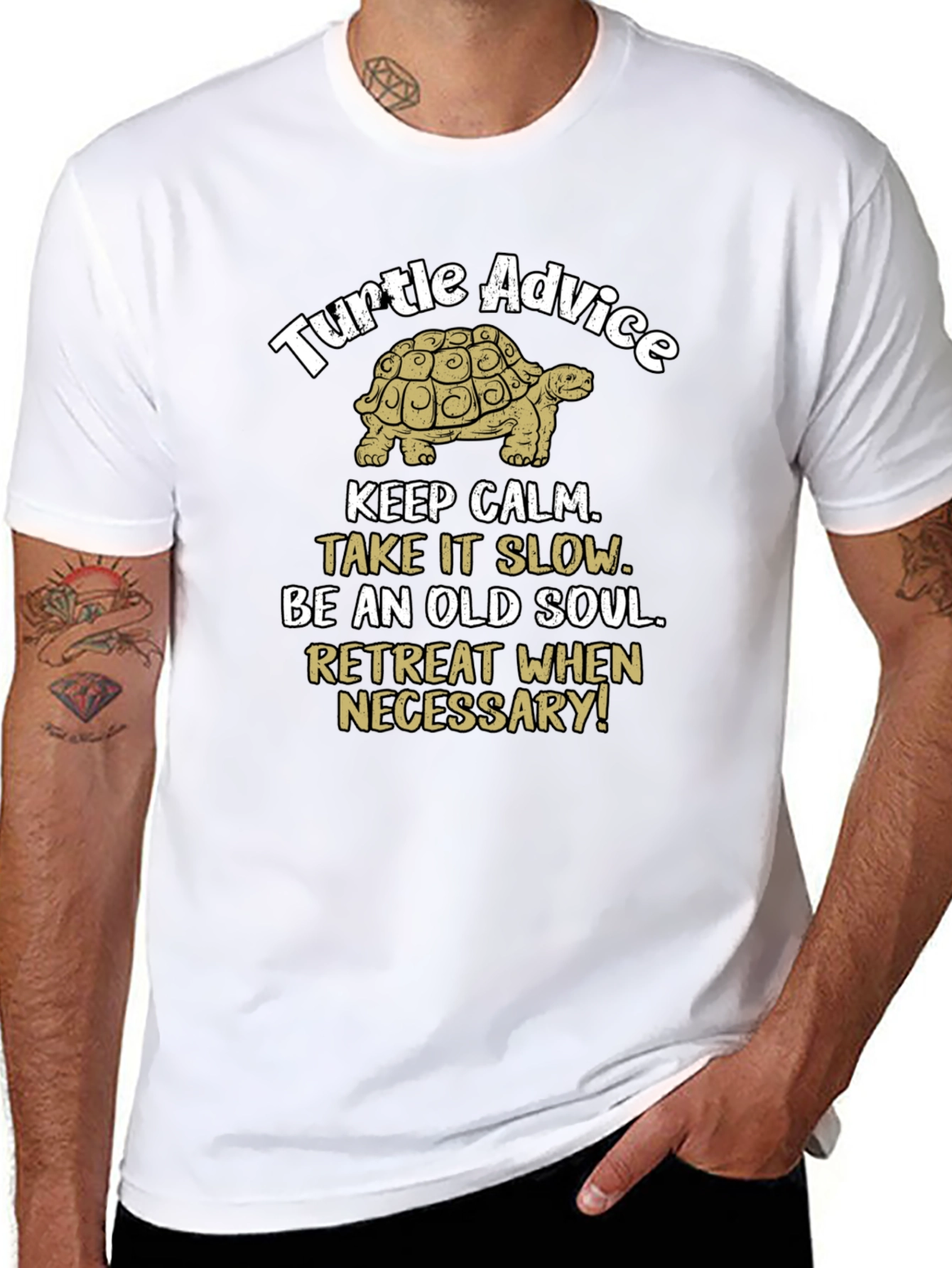 Turtle Advice Graphic T-Shirt
