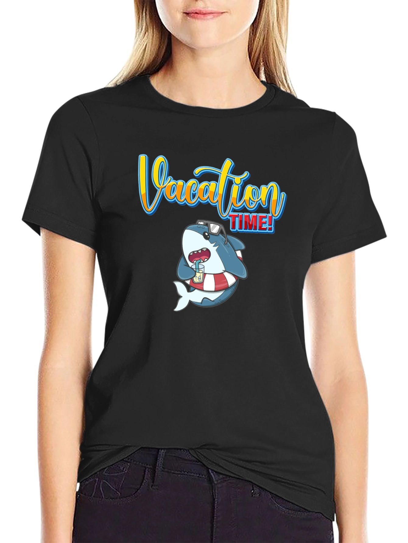 Vacation Time Shark T-Shirt