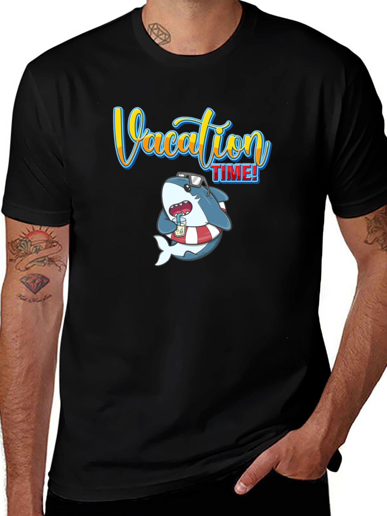 Vacation Time Shark T-Shirt