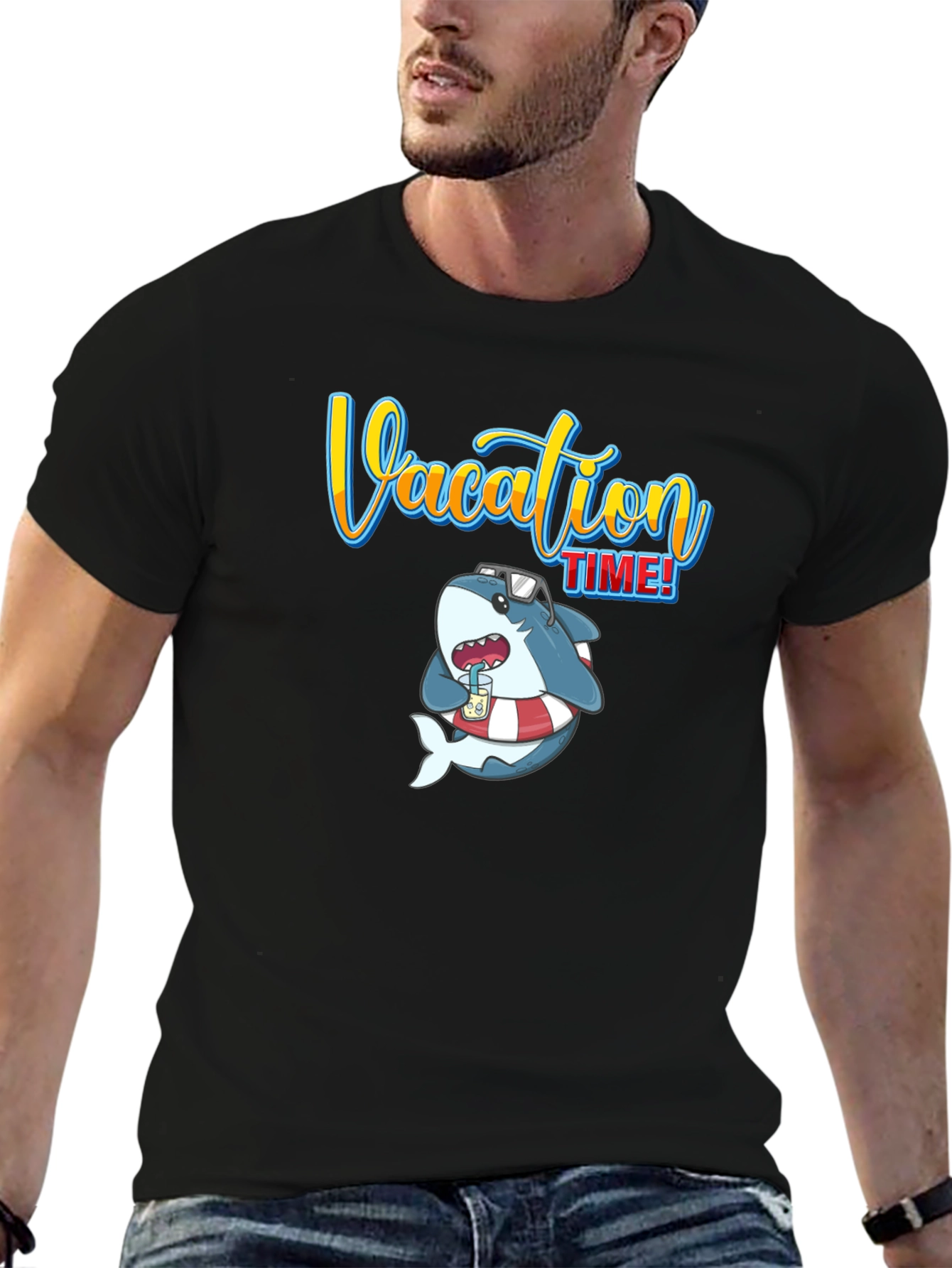 Vacation Time Shark T-Shirt
