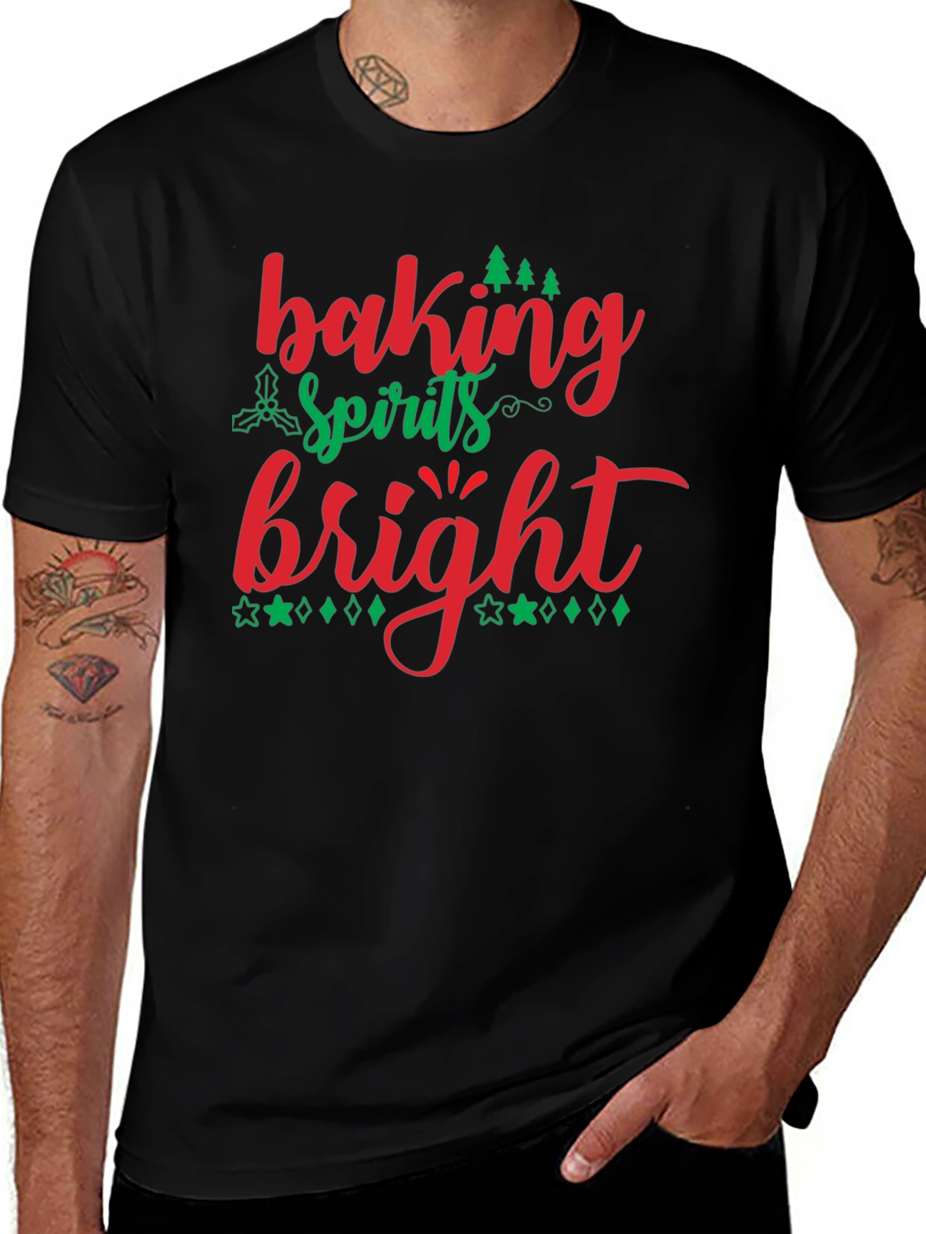 Baking Spirits Bright Holiday T-Shirt