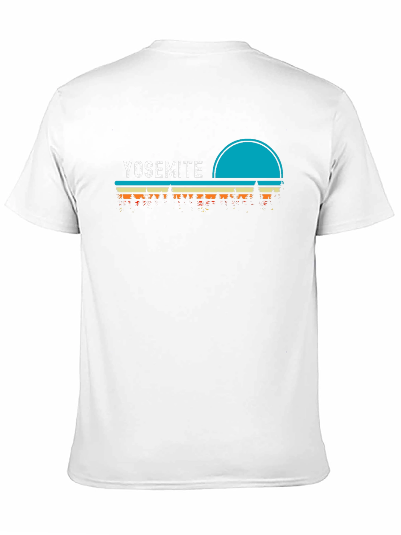 Yosemite Retro Graphic T-Shirt Black