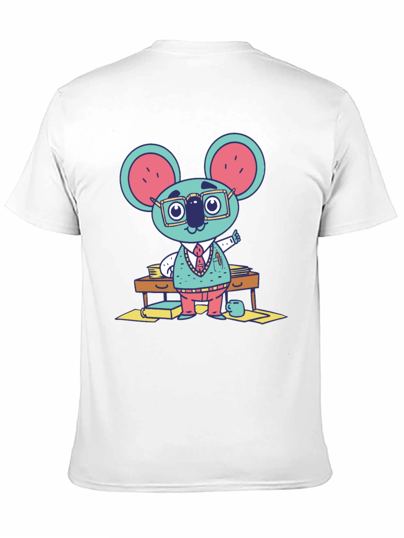 Quirky Koala Professor Graphic Tee