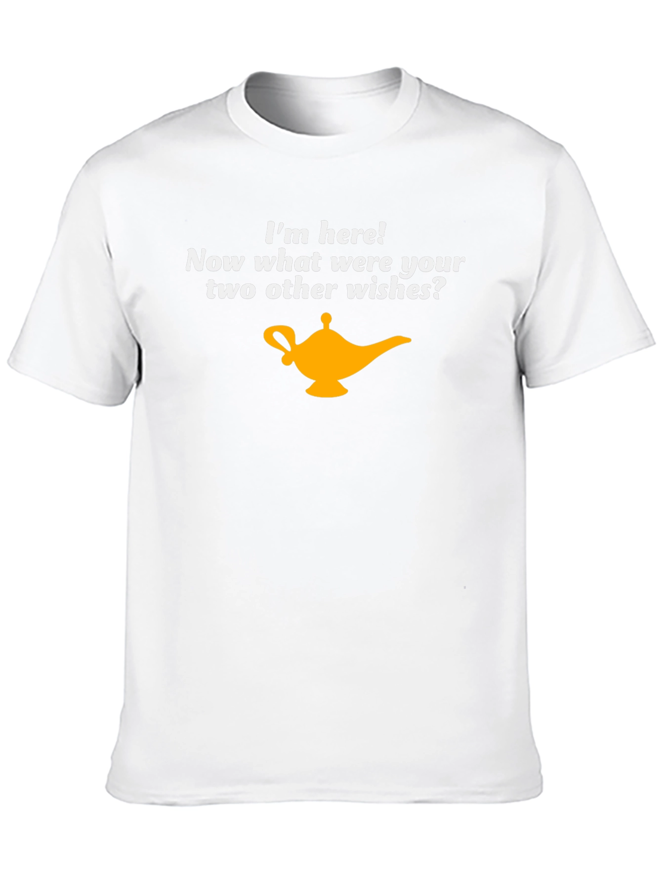 Genie Lamp Wish T-Shirt - Im Here!