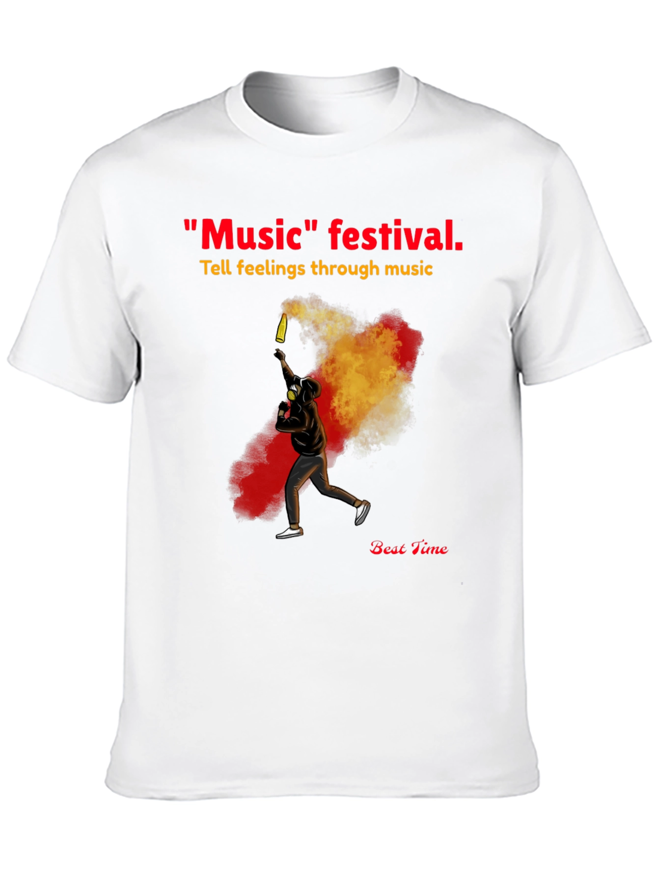 Music Festival Graphic T-Shirt