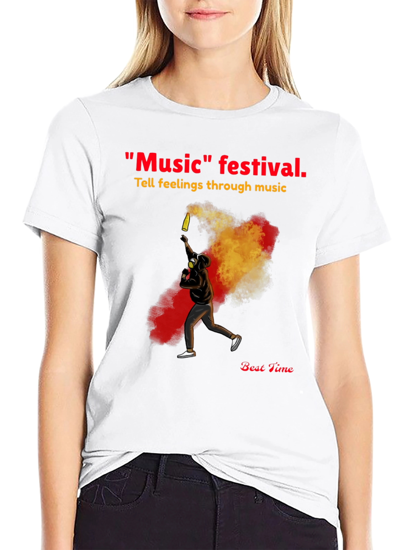 Music Festival Graphic T-Shirt