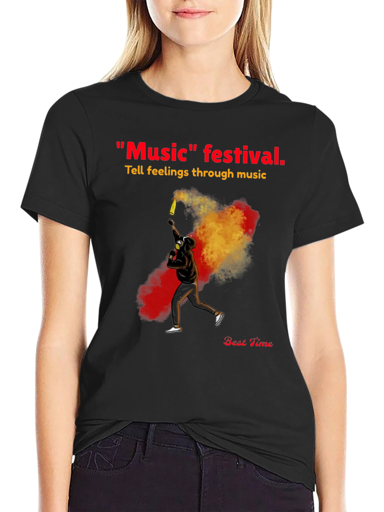 Music Festival Graphic T-Shirt
