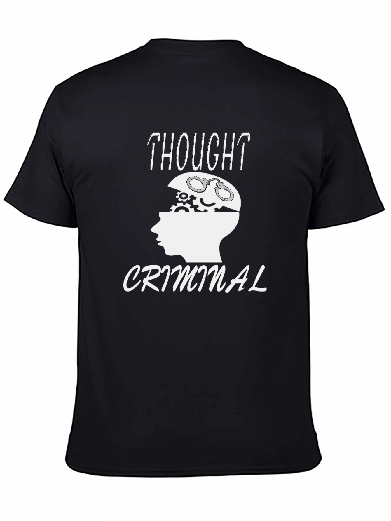 Thought Criminal T-Shirt - Unique Graphic Tee