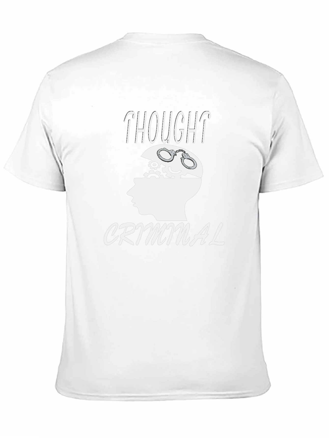 Thought Criminal T-Shirt - Unique Graphic Tee