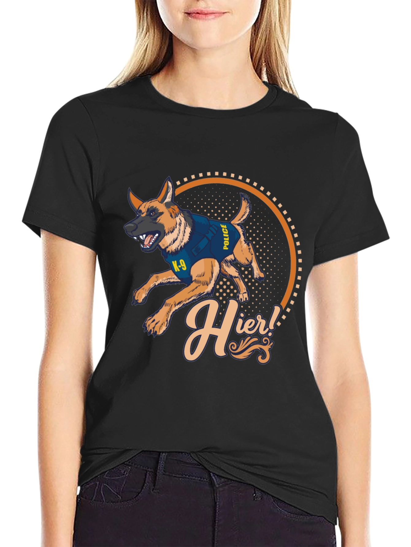 Police K-9 German Shepherd T-Shirt