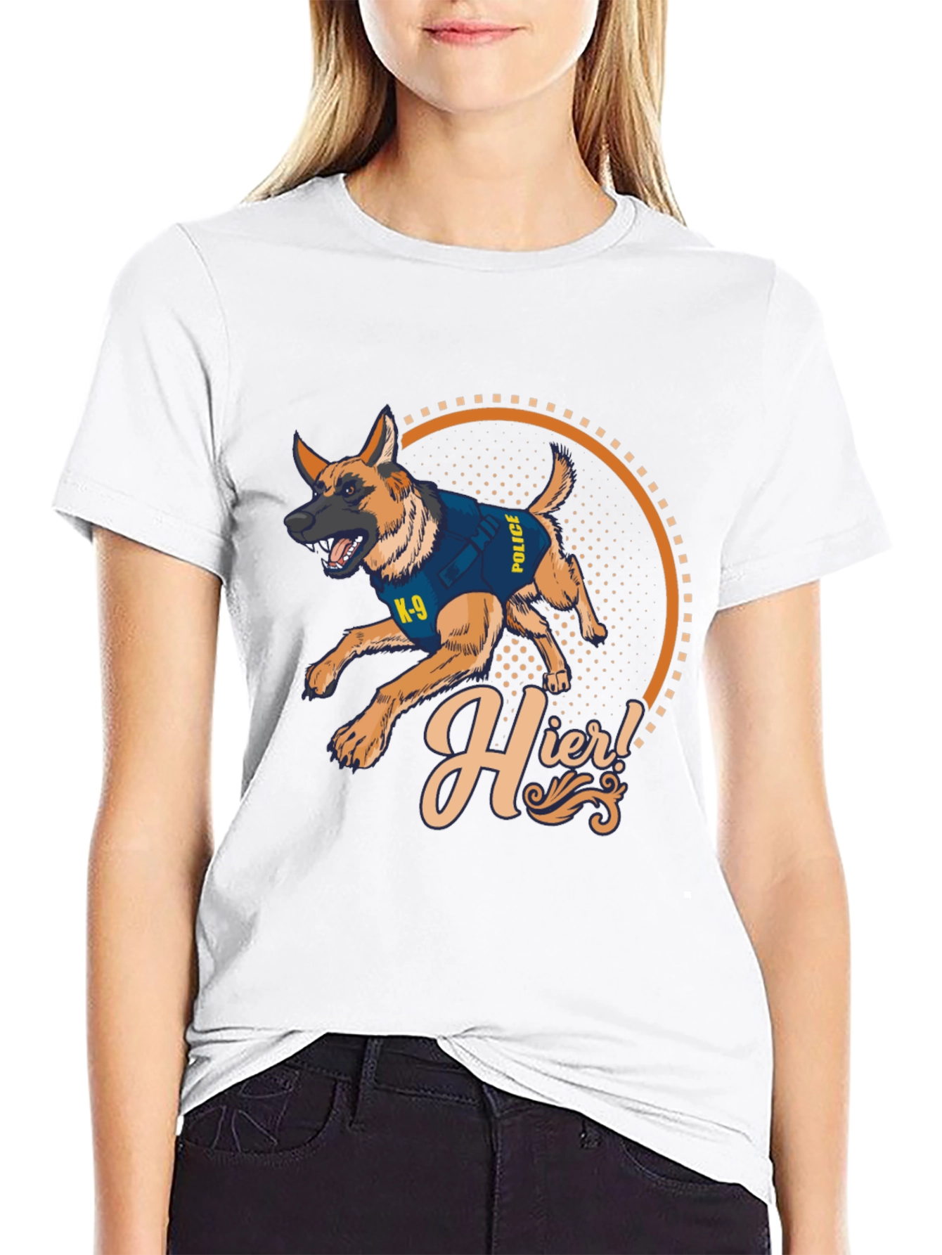 Police K-9 German Shepherd T-Shirt